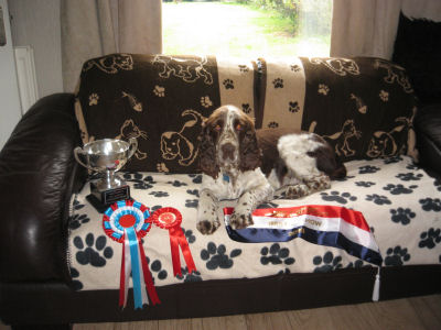Twix - So Proud with his Cup!